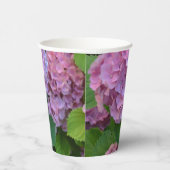 De roze Hortensia hydrangea Papieren Bekers (Rechts)