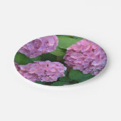 De roze Hortensia hydrangea Papieren Bordje (Gekanteld)