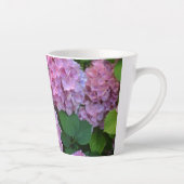 De roze Hortensia hydrangea struik Latte Mok (Rechts)