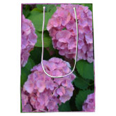 De roze Hortensia hydrangea struik Medium Cadeauzakje (Achterkant)