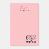 De roze Humor van Halloween Post-it® Notes (Voorkant)