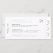 De roze instapende pasBestemming sparen de Datum (Achterkant)