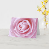 De roze Kaart van de Goedkeuring van het Huwelijk (Gele Bloem)