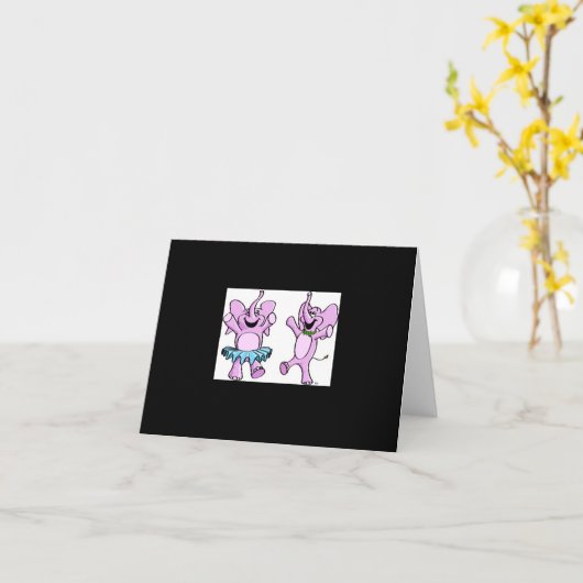 De roze Kaart van de Nota van het Logo van de (Gele Bloem)