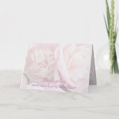 De roze Kaart van de Uitnodiging van het Huwelijk (Achterkant)