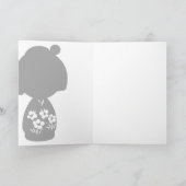 De roze Kaart van het Drietal Kokeshi (Binnen)