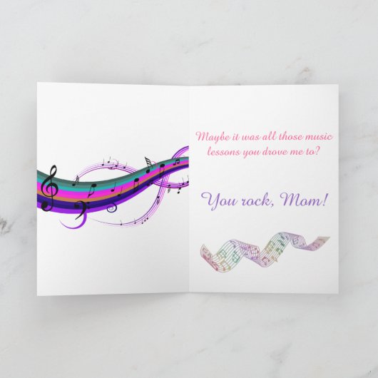 De roze Kaart van het Moederdag van de Boom van de (Binnen)