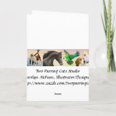 De roze Kaart van het Paard (Achterkant)