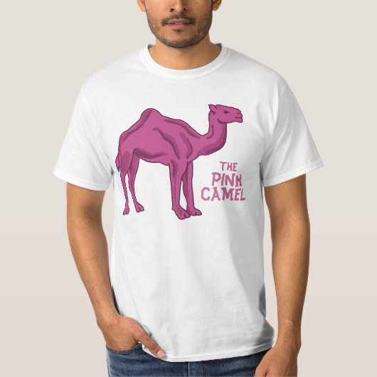 De roze kamel - inspecteur t-shirt (Voorkant)