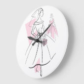De roze klok van de Groep van de Bride van de mode (Hoek)