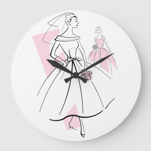 De roze klok van de Groep van de Bride van de mode (Voorkant)