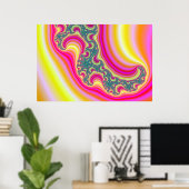 De roze knippen poster (Thuiskantoor)