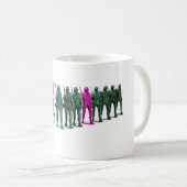 De Roze Koffiebeker Koffiemok (Voorkant rechts)