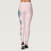 De roze Leggings van de Staat van New York (het Ro (Achterkant)