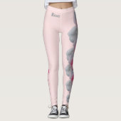 De roze Leggings van de Staat van New York (het Ro (Voorkant)