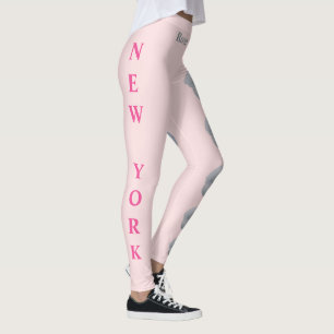 De roze Leggings van de Staat van New York (het Ro