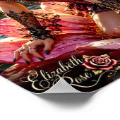 De Roze Libel Demoness Poster (Hoek)