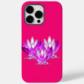 De roze lotusbloem Case-Mate iPhone case (Achterkant)