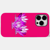 De roze lotusbloem Case-Mate iPhone case (Achterkant (horizontaal))