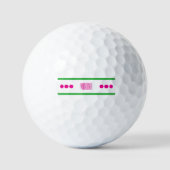 De Roze Miljonairs Drive Golfbal Golfballen (Voorkant)