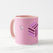 De roze Mok van de imker (Voorkant links)