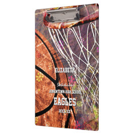 De roze paars van de sportieve girly klembord