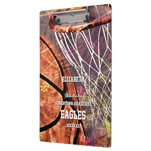 De roze paars van de sportieve girly klembord (Links)