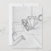 De roze panter feestdagenkaart (Voorkant)