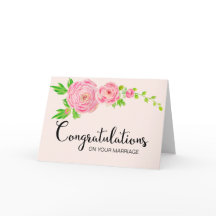 De roze Ranunculus van de Waterverf Kaart van de