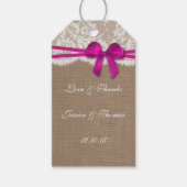 De Roze Roze Collectie Labels Cadeaulabel (Voorkant)