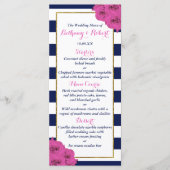 De roze roze rozen Collectie van het moderne Luxe Menu (Voorkant)