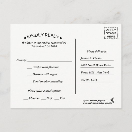 De roze roze rozen Collectie van het moderne Luxe  Uitnodiging Briefkaart (Achterkant)