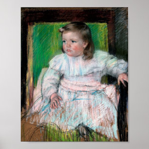 De Roze Sash, Mary Cassatt Poster