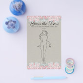 De roze scrollrollen van het Spel van het vrijgeze Flyer (Enkel)