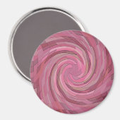 De Roze Stad..... Magneet (Voorkant / Achterkant)
