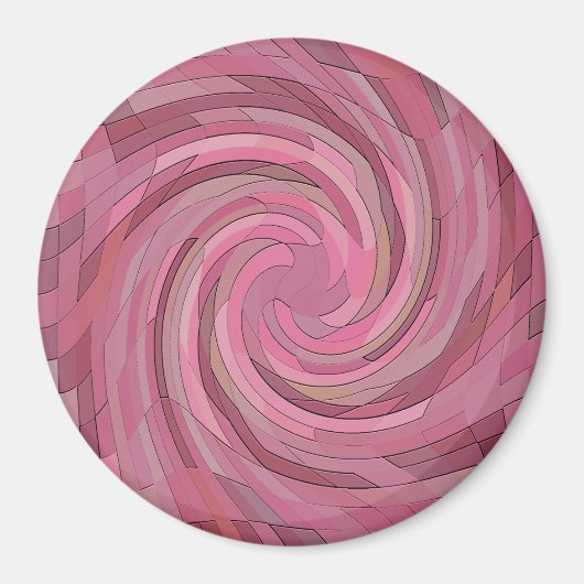 De Roze Stad..... Magneet (Voorkant)