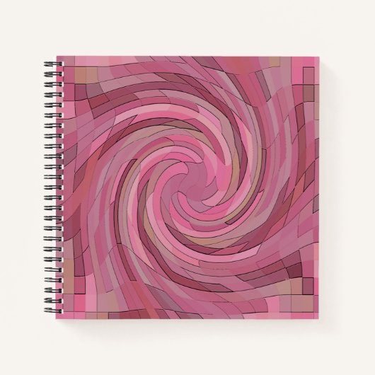 De Roze Stad..... Notitieboek (Voorkant)
