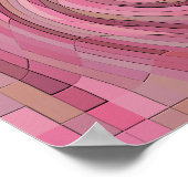 De Roze Stad... Poster (Hoek)