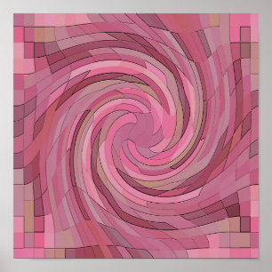 De Roze Stad... Poster