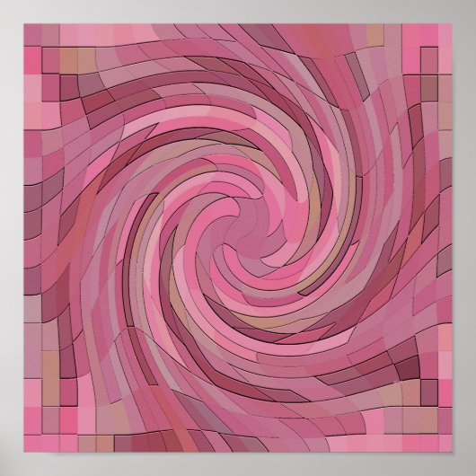 De Roze Stad... Poster (Voorkant)