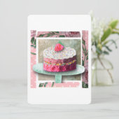 De Roze Suikergoed Kaart (Staand voorkant)