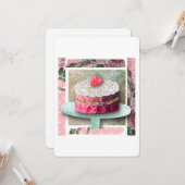 De Roze Suikergoed Kaart (Voorkant / Achterkant in situ)