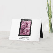 De ROZE TOEKOMSTIGE ZUSTER van Rozen IN WET is (Achterkant)