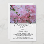 De roze Uitnodigingen van het Vrijgezellenfeest (Voorkant / Achterkant)