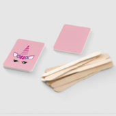 De Roze Unicorn Handwaaier (Niet-gemonteerd)