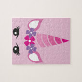 De Roze Unicorn Legpuzzel (Horizontaal)