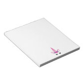 De Roze Unicorn Notitieblok (Schuin)