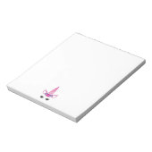 De Roze Unicorn Notitieblok (Linkerzijde)