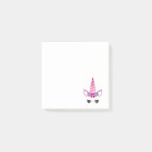 De Roze Unicorn Post-it® Notes (Voorkant)