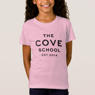 De roze van de cove School Girl T-shirt